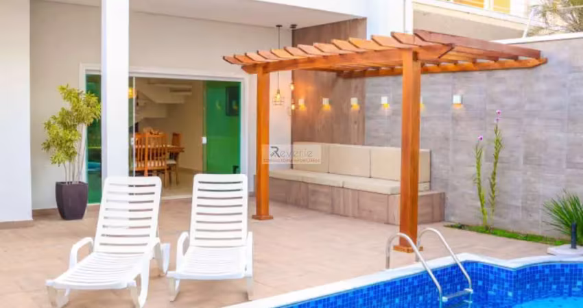 Impecável casa em condomínio à venda em Indaiatuba-SP: 4 quartos, 3 suítes, 305m², 4 vagas - Jardim Amstalden Residence