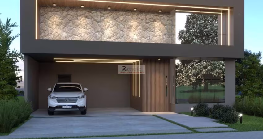 Imperdível oportunidade: Casa em condomínio de alto padrão em Indaiatuba-SP, Residencial Evidências, 3 suítes, 4 vagas, 199m²!