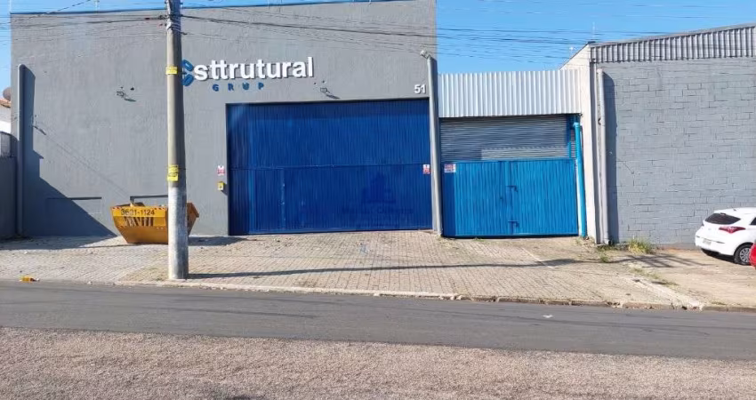Galpão Industrial para Locação em Taubaté-SP  Loteamento Quinta das Frutas  2 Salas, 2 Banheiros, 5 Vagas de Garagem  825m² de Área.