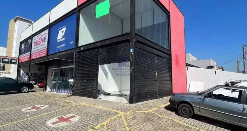 Ponto comercial para locação na esplanada independência, taubaté-sp: 2 salas, 1 banheiro, 4 vagas de garagem, 75m².