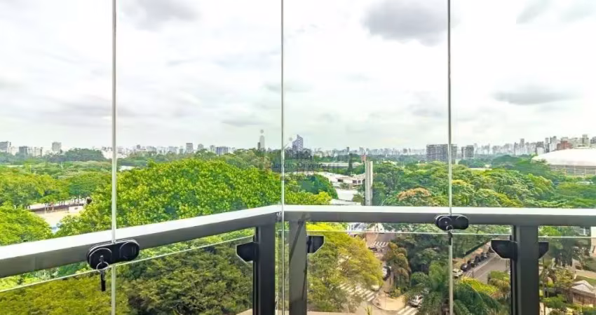 Amplitude,sofisticação e vista para o parque ibirapuera