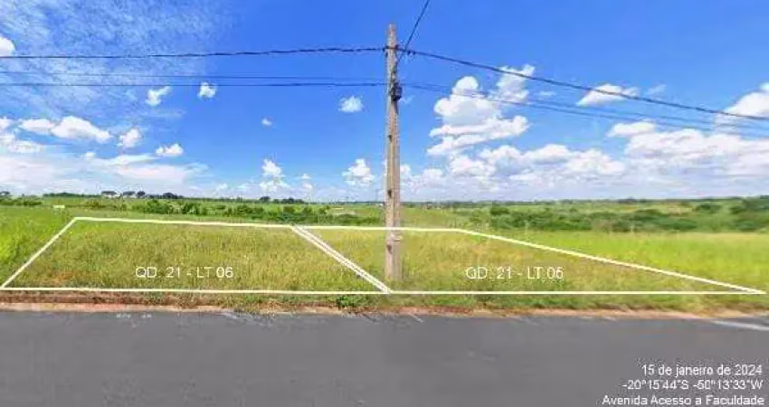 Terreno à venda 10m², jardim vitoria, fernandopolis - sp