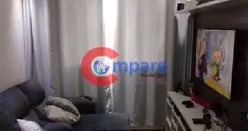 Apartamento com 2 dormitórios à venda, 45 m² - jardim las vegas - guarulhos/sp
