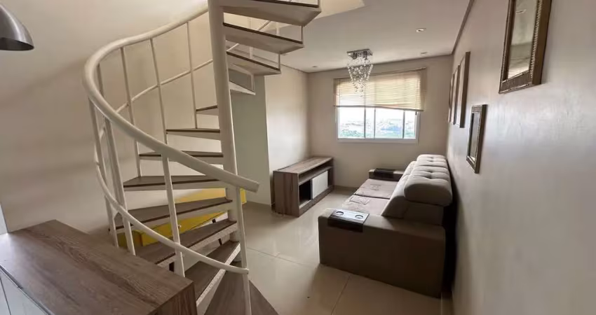 Apartamento Duplex com 2 dormitórios à venda, 86 m²  - Vila Rio de Janeiro - Guarulhos/SP