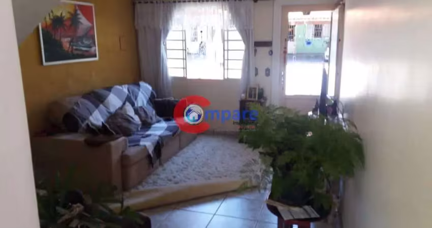 Sobrado com 2 dormitórios à venda, 59 m² - jardim adriana - guarulhos/sp