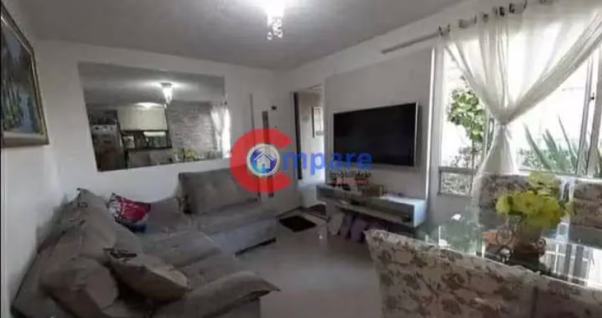 Excelente apartamento à venda, 44 m²  2 dormitórios, 1 vaga - vila alzira - guarulhos/sp