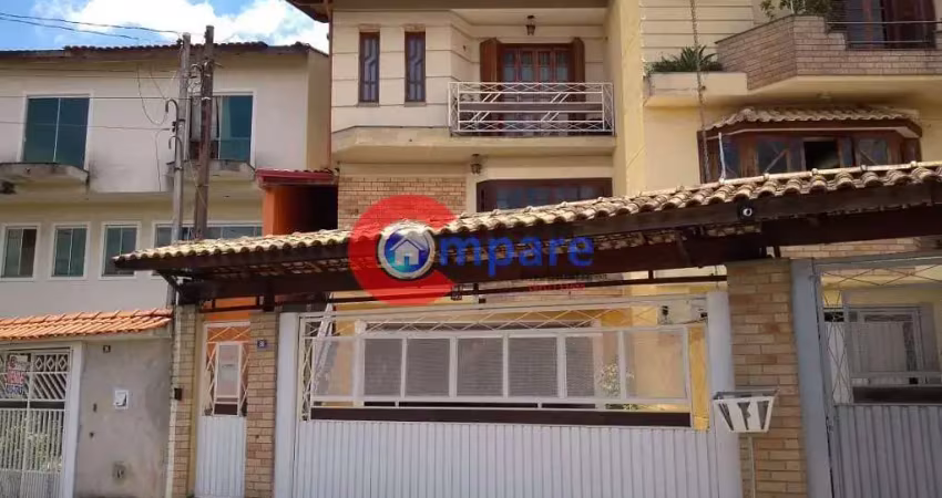 Sobrado com 3 dormitórios à venda, 210 m² - parque renato maia - guarulhos/sp