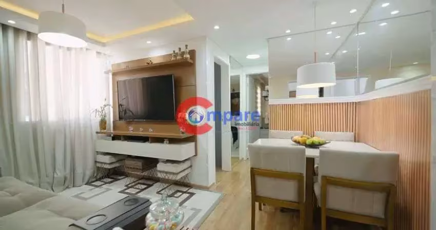 Apartamento à venda com móveis planejados em todos os cômodos cond. doraly ii guarulhos, sp