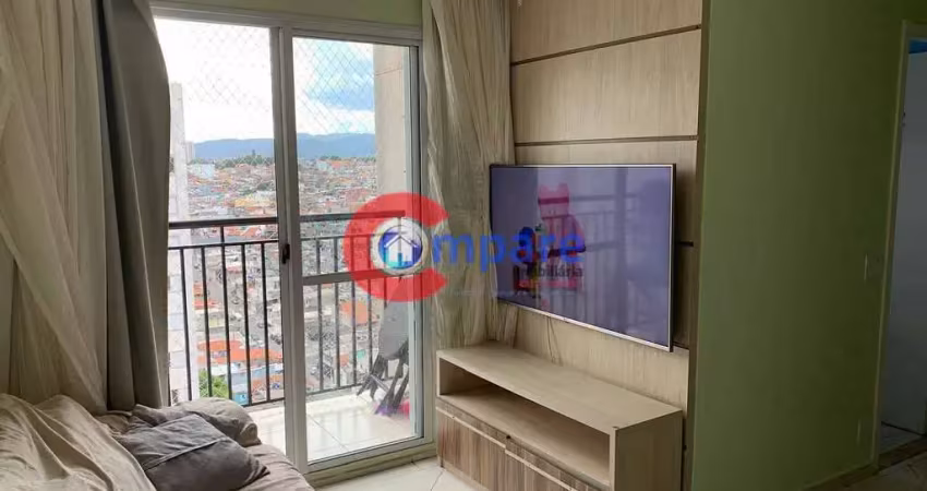 Excelente apartamento à venda, 56  metros, 3  dormitórios, 1 suite, 1 vaga -  cocaia, guarulhos, sp