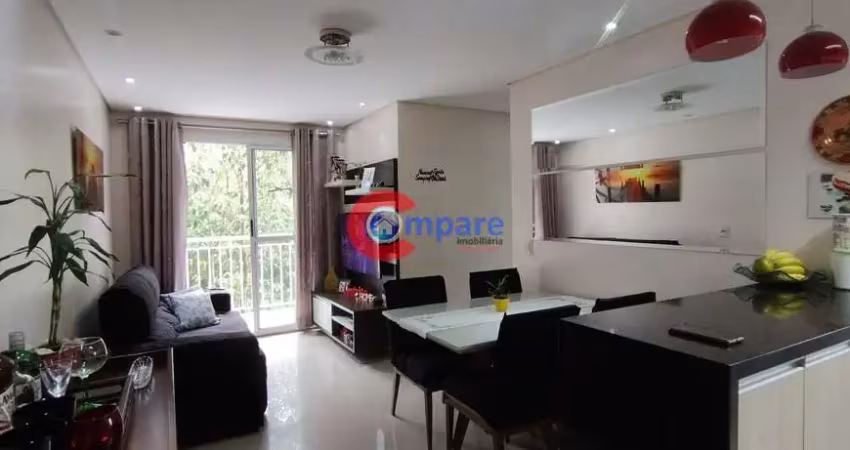 Apartamento 3 dormitórios – mais guarulhos | vista para área verde