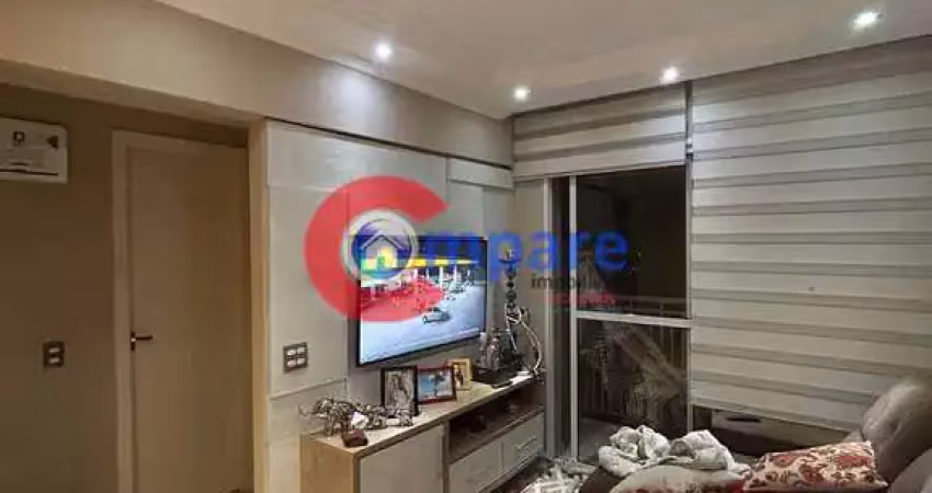 Excelente apartamento à venda, com 48 metros, 2 dormitórios, 1 vaga -  ponte grande, guarulhos, sp