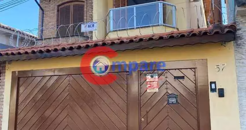 Excelente sobrado à venda, com 3 dormitórios, 1 suite, 6 vagas- jardim santa clara, guarulhos, sp