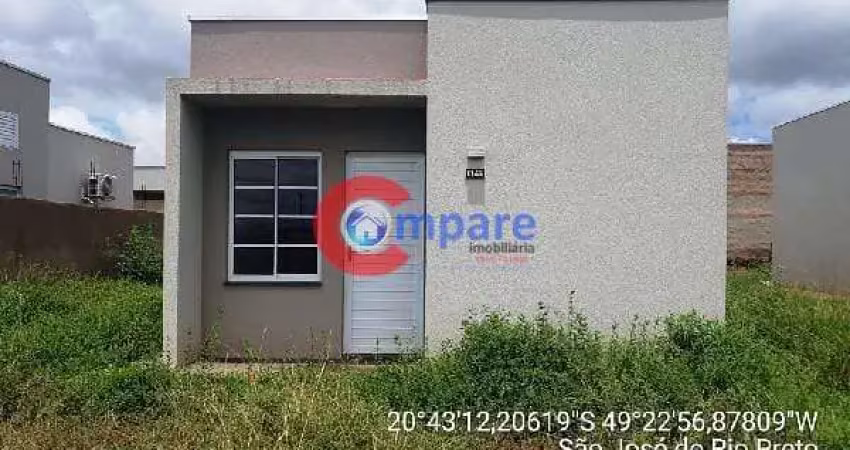 Casa à venda 2 quartos, 47m², egydio zani, sao jose do rio preto - sp