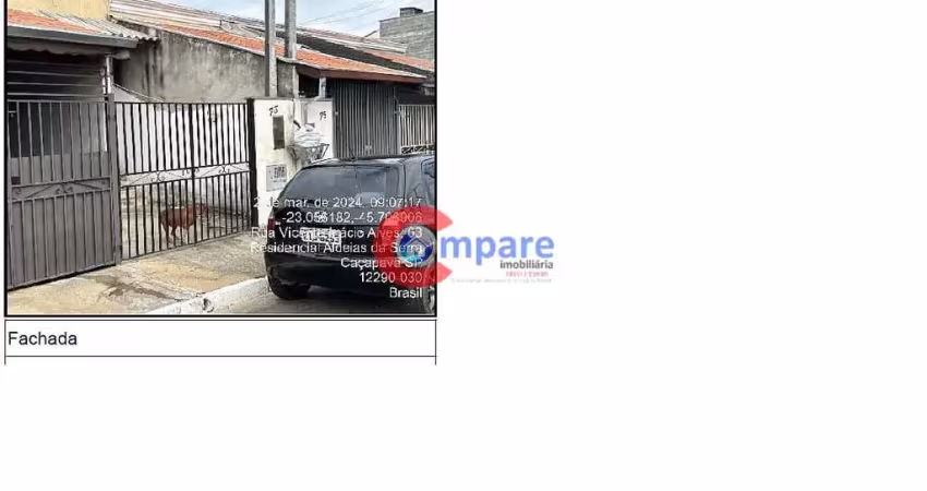 Casa à venda 2 quartos, 1 vaga, 10m², residencial aldeias da serra, cacapava - sp