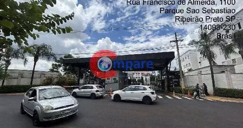 Apartamento à venda 2 quartos, 1 vaga, 10m², parque sao sebastiao, ribeirao preto - sp