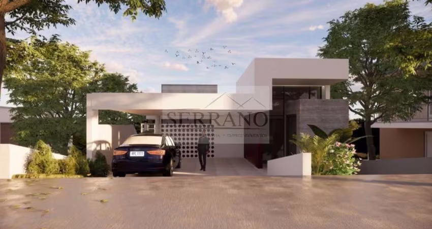 Casa de luxo em condomínio no Jardim 21 de Março em Louveira-SP: 3 quartos, 3 suítes, 3 salas, 5 banheiros, 4 vagas, 267m².