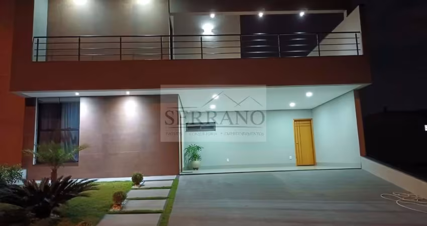 Casa de luxo em condomínio à venda em Indaiatuba-SP, Jardim Bela Vista! 3 quartos, 1 suíte, 2 salas, 4 banheiros, 4 vagas, 211,76m².