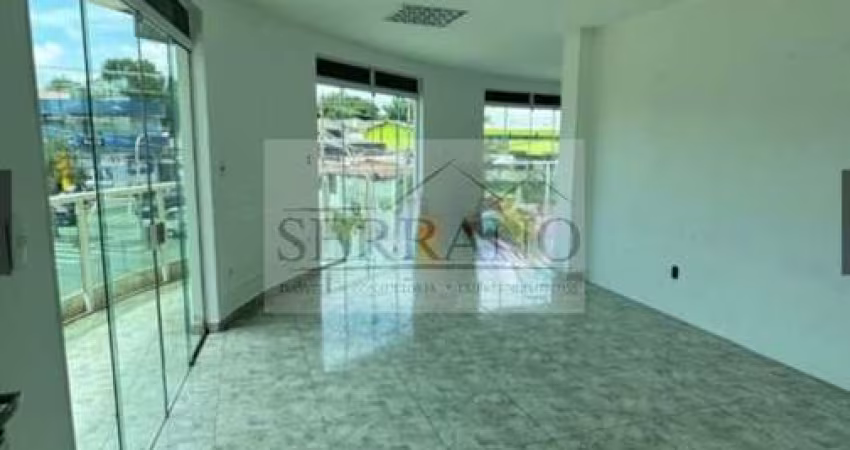 Sala Comercial para Locação no Centro de Várzea Paulista-SP: 2 Salas, 2 Banheiros, 90m² de Área