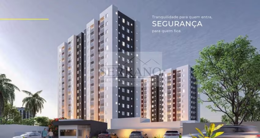 Imperdível: Apartamento à venda em Itatiba-SP, Lançamento Santo Antônio - 2 quartos, 1 suíte, 2 salas, 2 banheiros, 1 vaga, 53m².