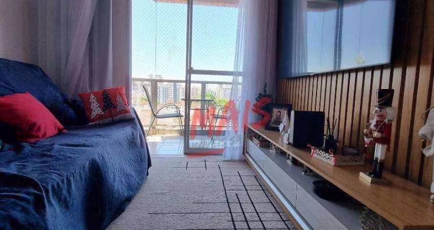 Cobertura com 3 dormitórios à venda, 157 m² por R$ 600.000,00 - Vila Belmiro - Santos/SP