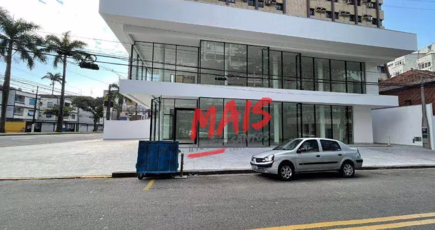 Loja para alugar, 400 m²  - Gonzaga - Santos/SP