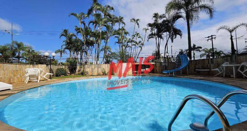 Apartamento com 3 dormitórios, 220 m² - venda por R$ 2.650.000,00 ou aluguel por R$ 9.840,00/mês - Aparecida - Santos/SP