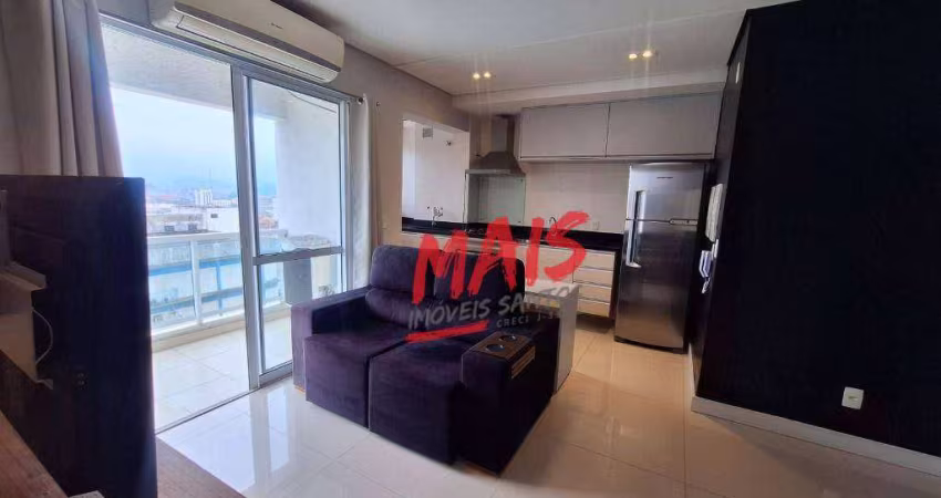 Studio à venda, 47 m² por R$ 650.000,00 - Boqueirão - Santos/SP