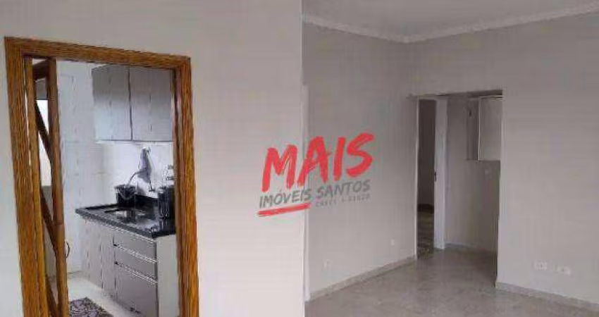 Apartamento com 2 dormitórios à venda, 63 m² por R$ 420.000,00 - Macuco - Santos/SP