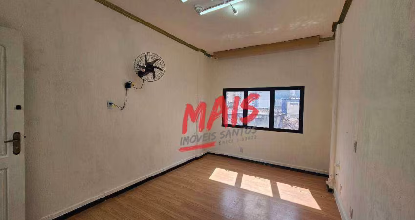 Sala comercial para alugar no Centro de Santos/SP