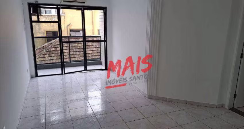 Apartamento com 2 dormitórios à venda, 97 m² por R$ 530.000,00 - Aparecida - Santos/SP