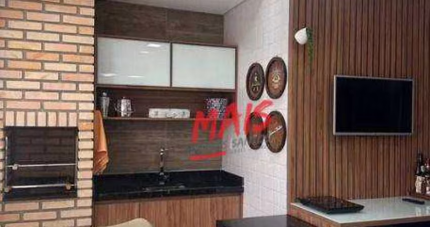 Casa com 2 dormitórios à venda, 125 m²  - Vila Belmiro - Santos/SP