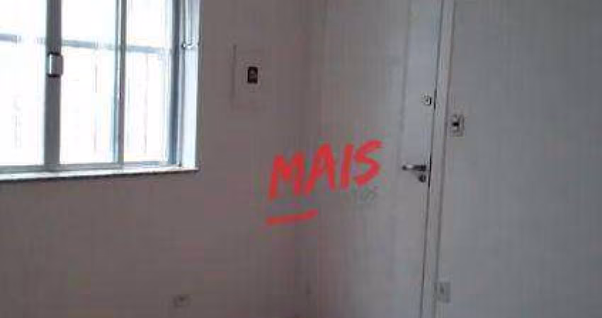 Apartamento com 1 dormitório à venda, 43 m² - Embaré - Santos/SP