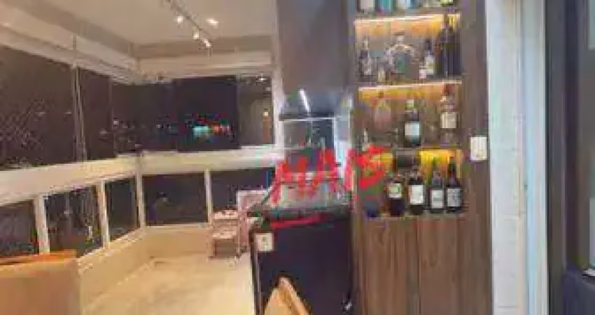 Apartamento com 2 dormitórios à venda, 95 m² - vila belmiro - santos/sp