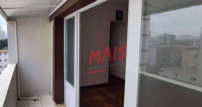 Apartamento com 2 dormitórios à venda, 99 m² - Aparecida - Santos/SP