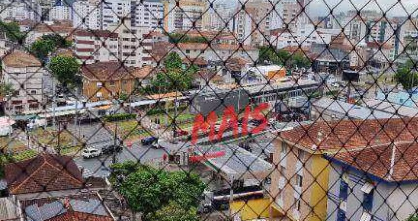 Apartamento mobiliado com 3 quartos, à venda ou locação, 128 m² - Pompéia - Santos/SP