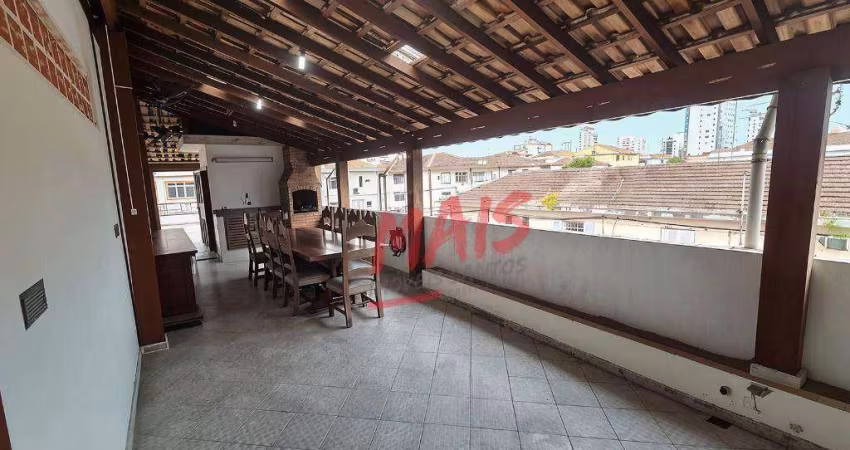 Casa com 4 dormitórios à venda, 185 m² por R$ 1.300.000,00 - Aparecida - Santos/SP