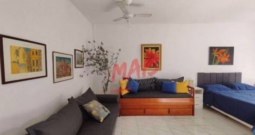 Apartamento mobiliado para alugar, 50 m², Ponta da Praia - Santos/SP
