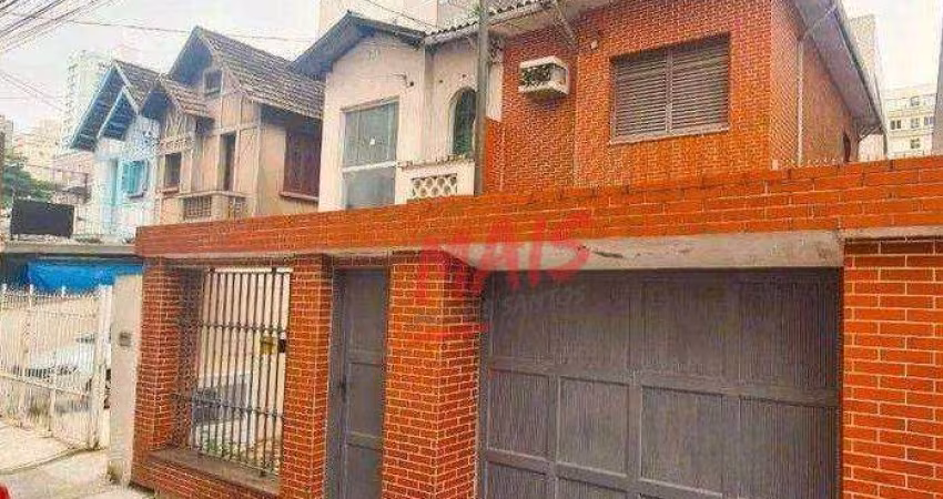 Sobrado com 2 dormitórios à venda  Embaré - Santos/SP