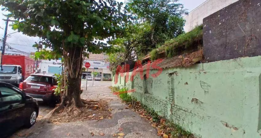 Terreno comercial à venda na Aparecida, Santos 
