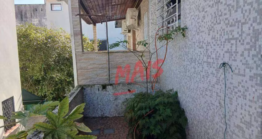 Sobrado com 2 dormitórios à venda, 160 m² - aparecida - santos/sp