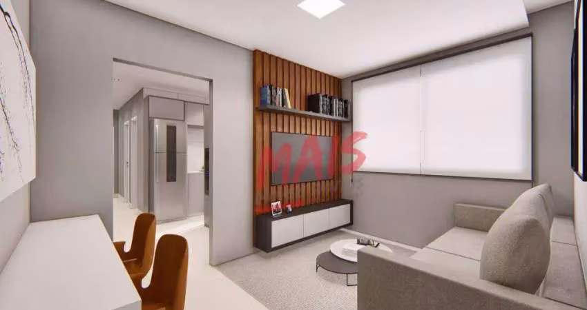 Apartamento com 2 quartos à venda no Macuco, Santos 
