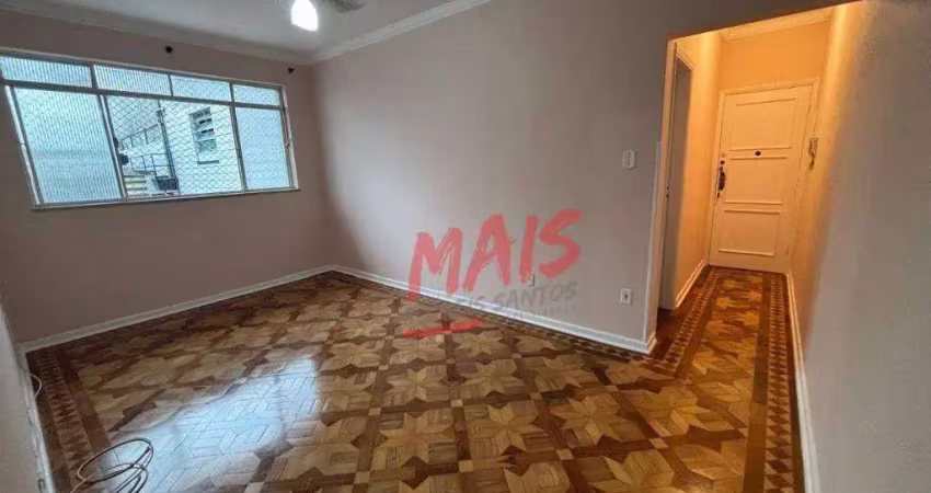 Apartamento com 3 dormitórios à venda, 92 m² - vila matias - santos/sp