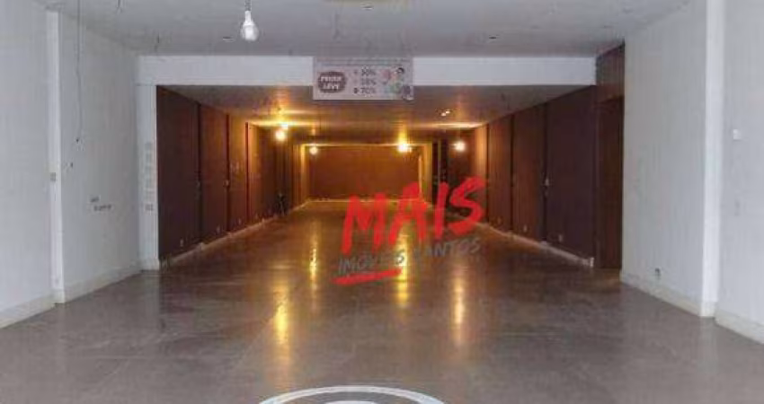 Loja Comercial  no Gonzaga em Avenida Movimentada!