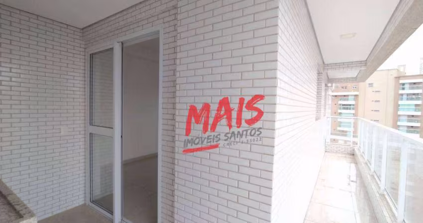 Lazer na Praia do Boqueirão! Varanda Gourmet, 1 suíte, 1 vaga