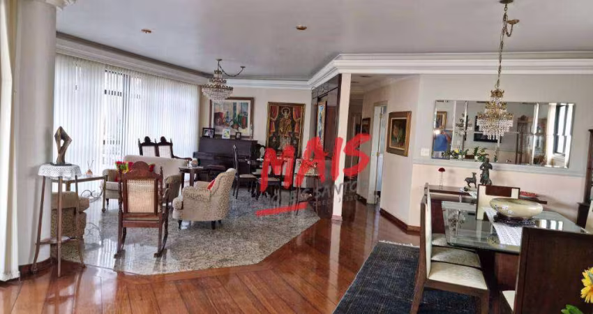 Apartamento com 4 dormitórios à venda, 298 m²  - Boqueirão - Santos/SP