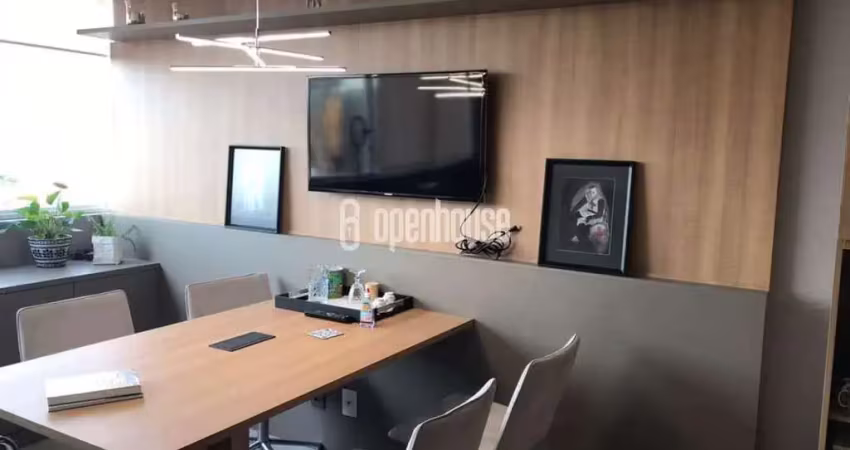 Sala comercial - mobiliada - 40 m²- com ar no duo concept para locação.
