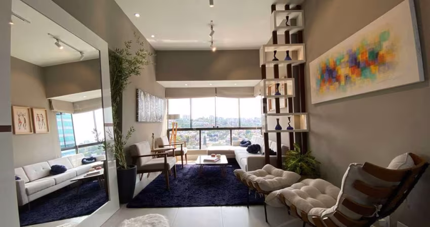 Cobertura para venda e locação 209m² c suíte e 2 vagas no Parque Iguatemi Chácara das Pedras