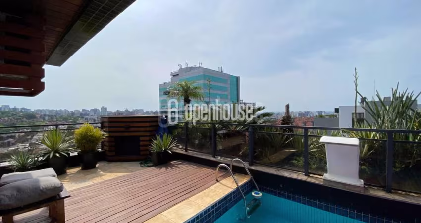 Cobertura para venda e locação 209m² c suíte e 2 vagas no Parque Iguatemi Chácar