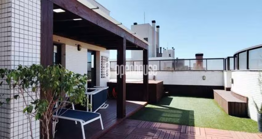 Cobertura com 210 m² 3 dormitórios 1 suíte 4 banheiros 3 vagas cobertas