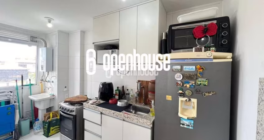 Apartamento garden com 57m² 2 dormitórios 1 suíte semimobiliado